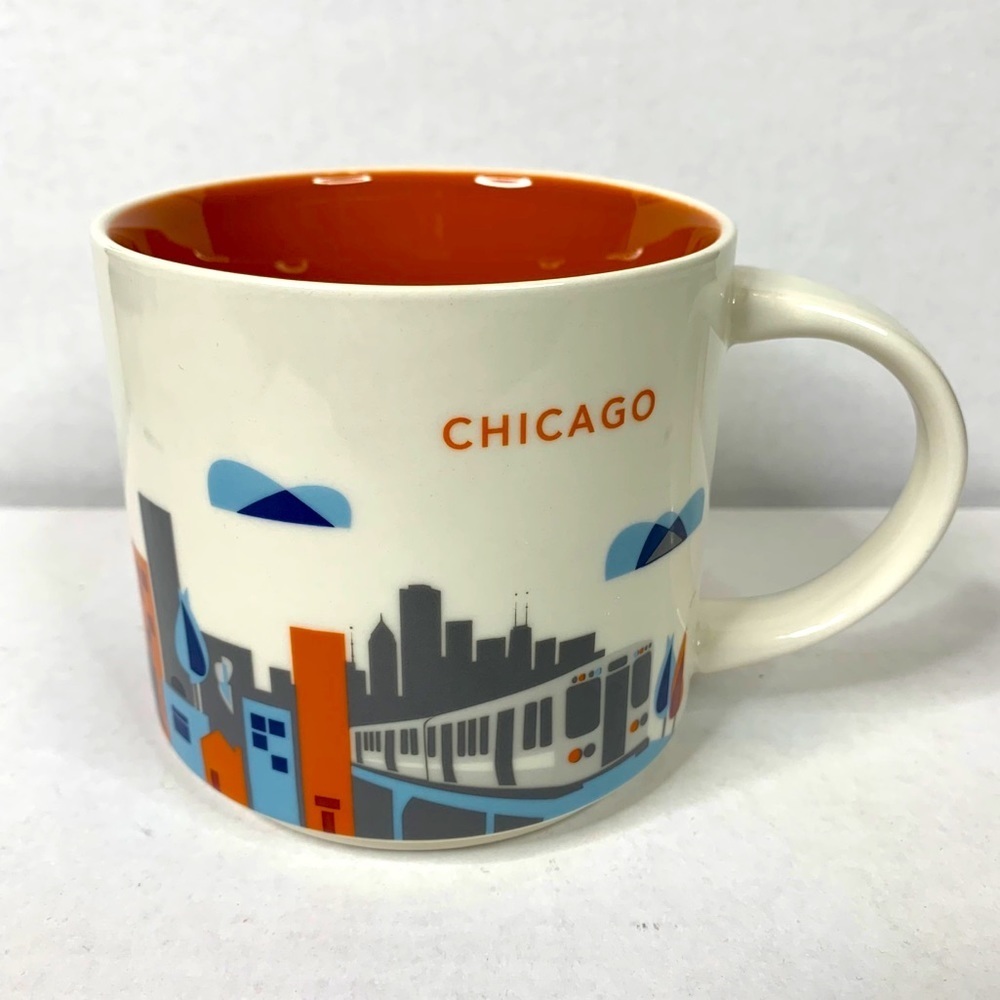 Chicago You Are Here Starbucks Collectors Mug